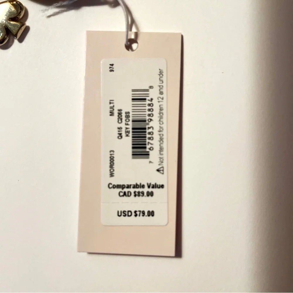 Kate Spade Candy Tin Bag/key fob